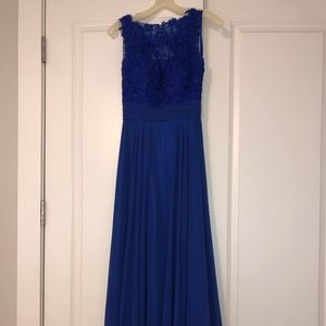 Royal Blue Formal Dress